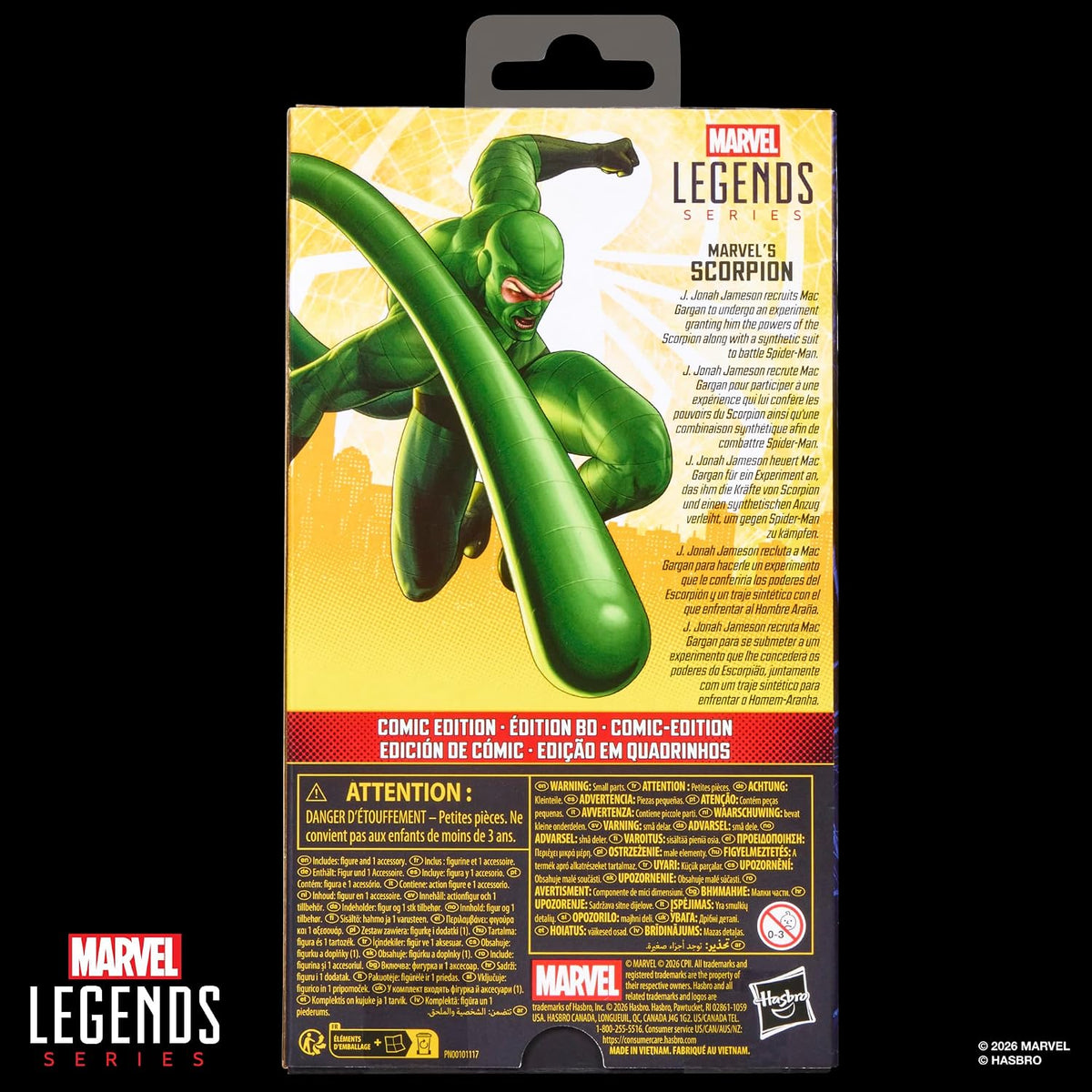 Marvel Legends Series Marvel's Scorpion (Comic Edition)