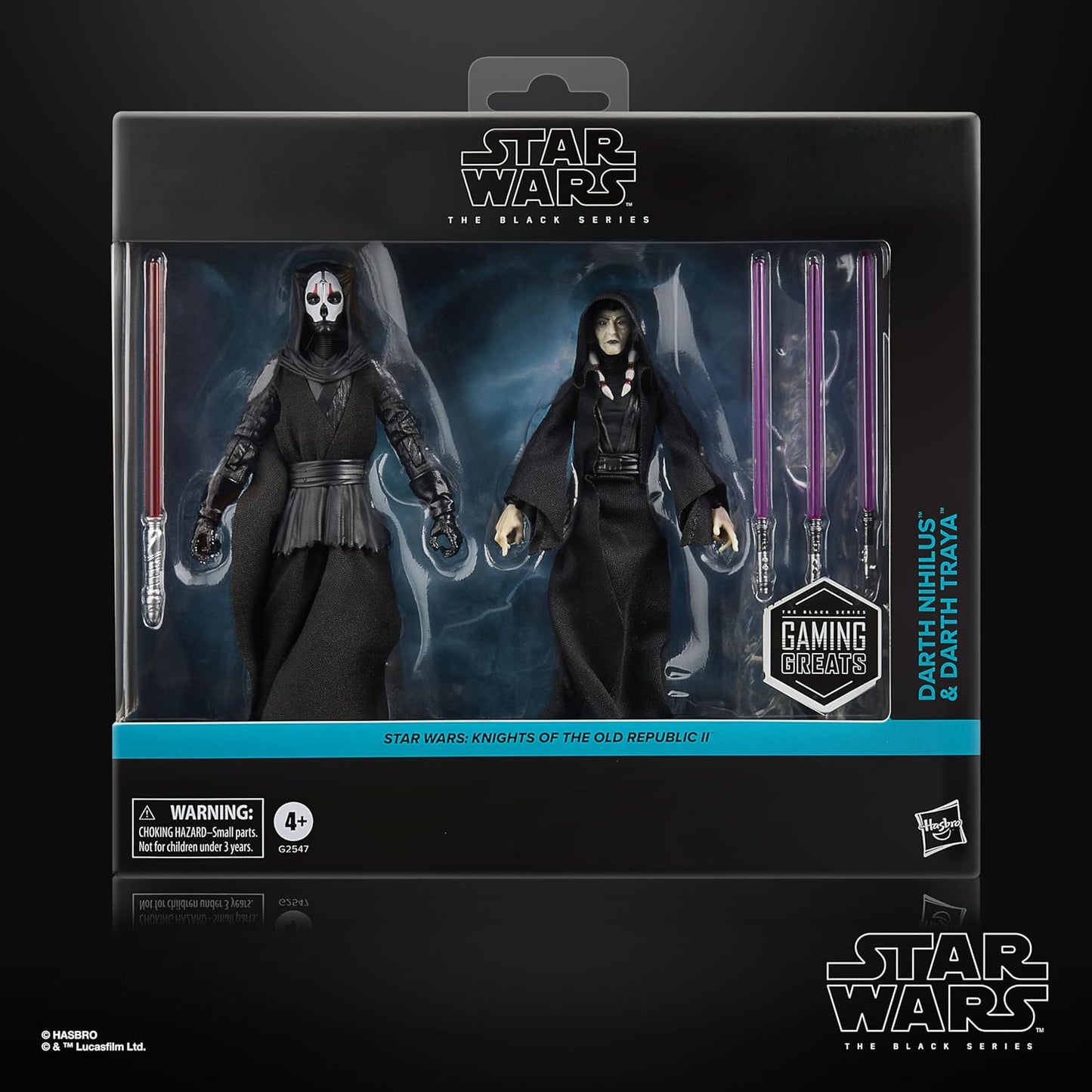 Star Wars The Black Series Darth Nihilus & Darth Traya [Gaming]