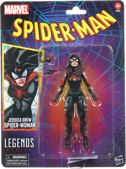 Marvel Legends Series Jessica Drew Spider-Woman [Spider-Man Retro Cardback]