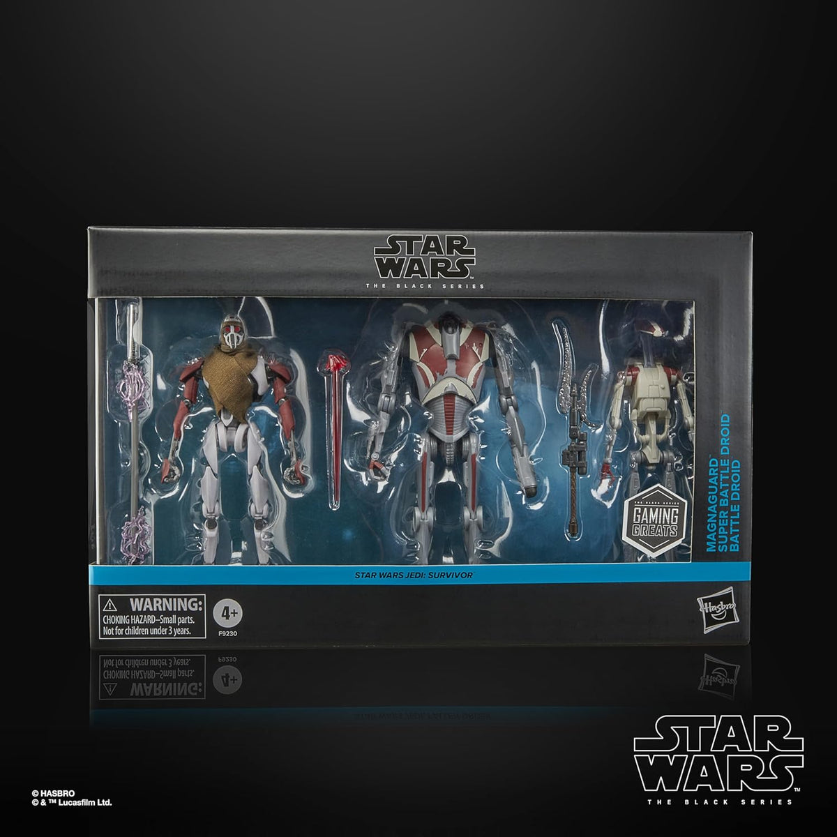Star Wars The Black Series MagnaGuard, Super Battle Droid, and Battle Droid 3-Pack [Gaming]