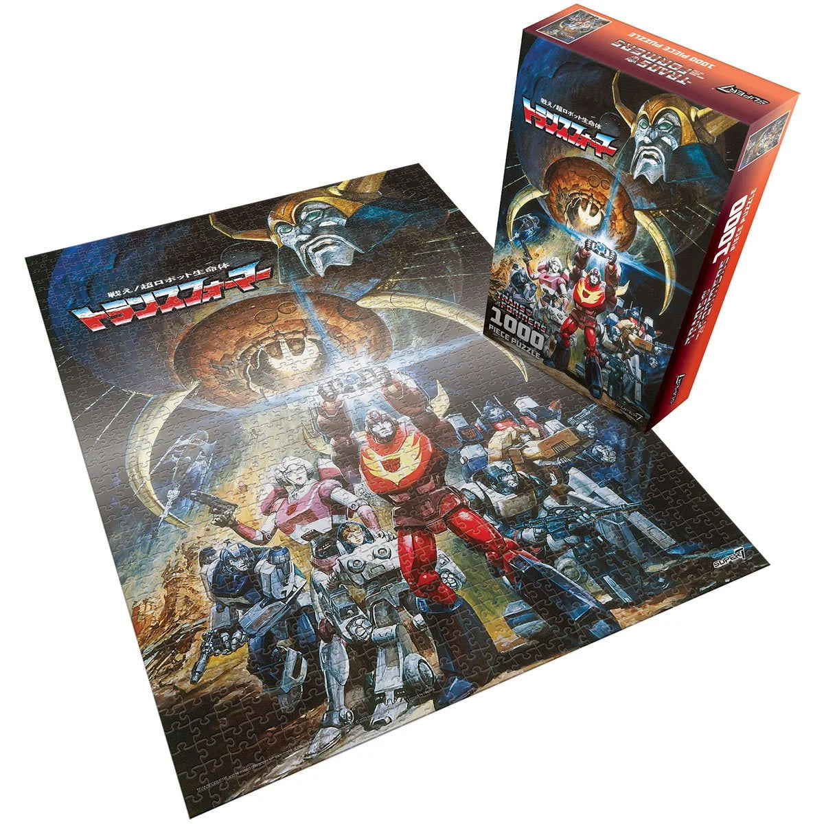 Transformers Japanese ’86 Movie Poster Puzzle