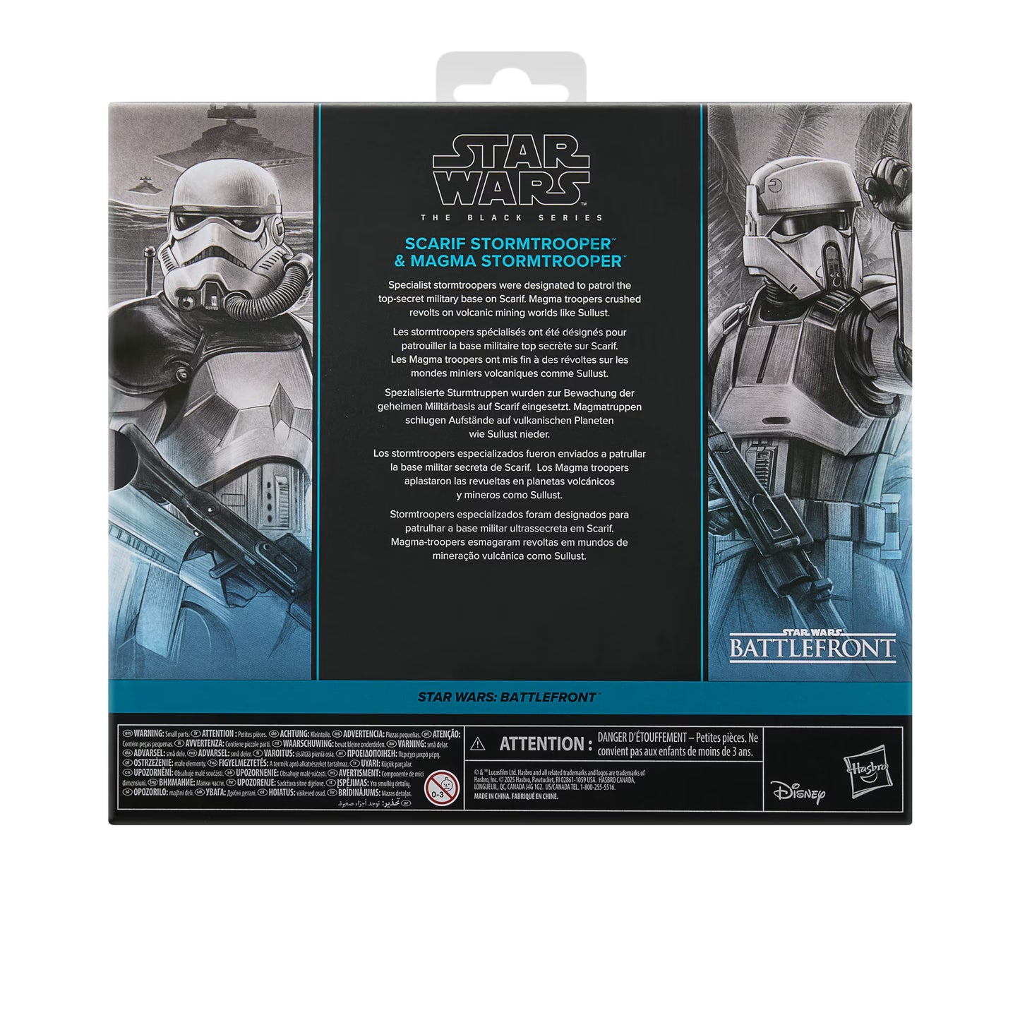 Star Wars The Black Series Scarif Stormtrooper & Magma Stormtrooper [Gaming]