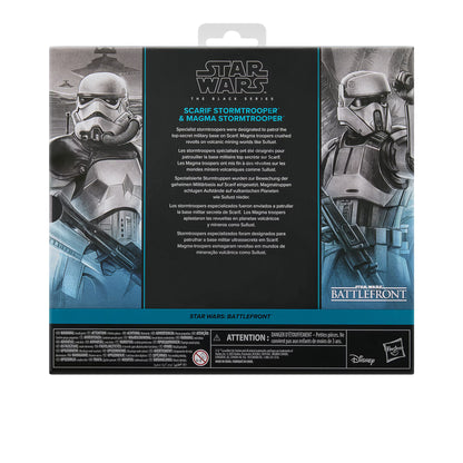 Star Wars The Black Series Scarif Stormtrooper & Magma Stormtrooper [Gaming]