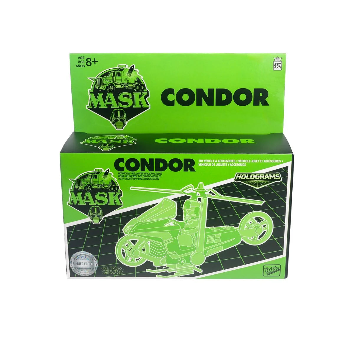 M.A.S.K. Condor Vehicle with Brad Turner (Hologram Limited Edition)