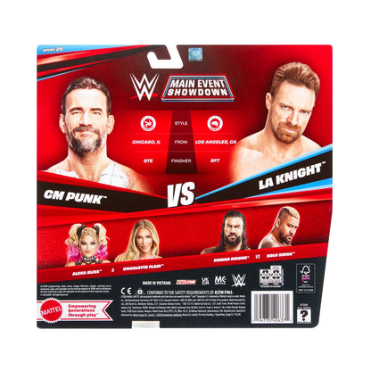 WWE Main Event Showdown CM Punk vs LA Knight [Series 29]