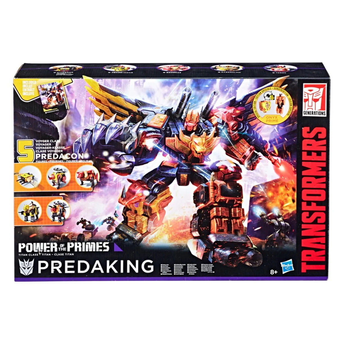 Transformers Power of the Primes Titan Class Predaking
