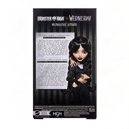 Monster High x Wednesday Wednesday Addams Fashion Doll