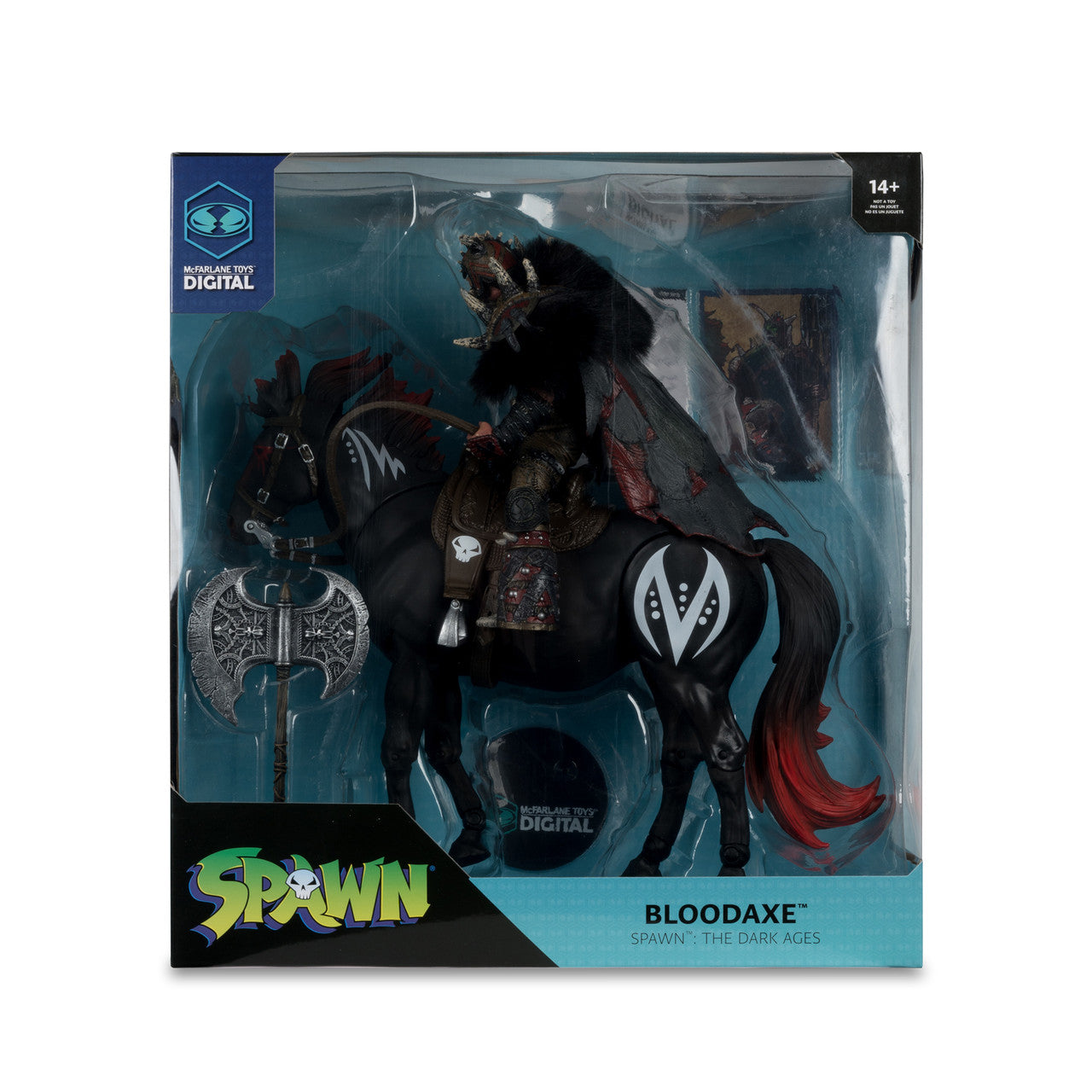 Spawn Bloodaxe and Horse w/ Digital Collectible [Spawn: The Dark Ages]