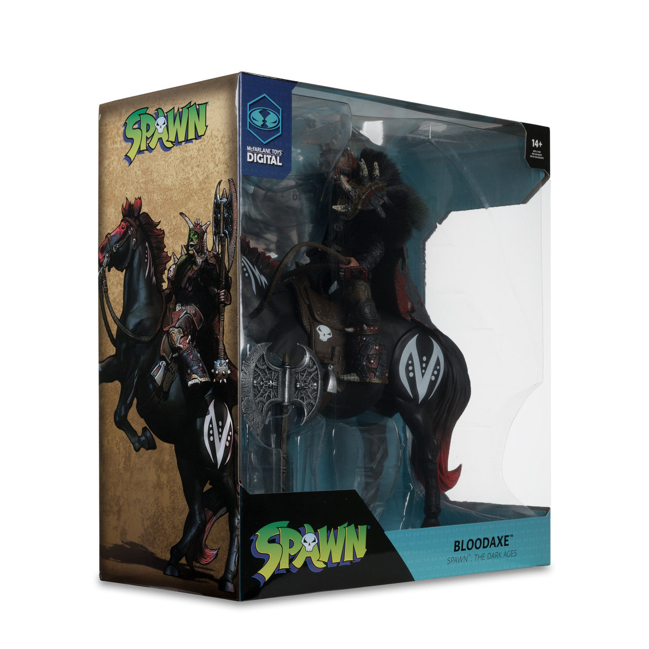 Spawn Bloodaxe and Horse w/ Digital Collectible [Spawn: The Dark Ages]
