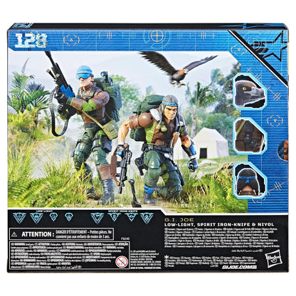 G.I. Joe Classified Series #128, Mad Marauders Low-Light, Spirit Iron-Knife & Niyol