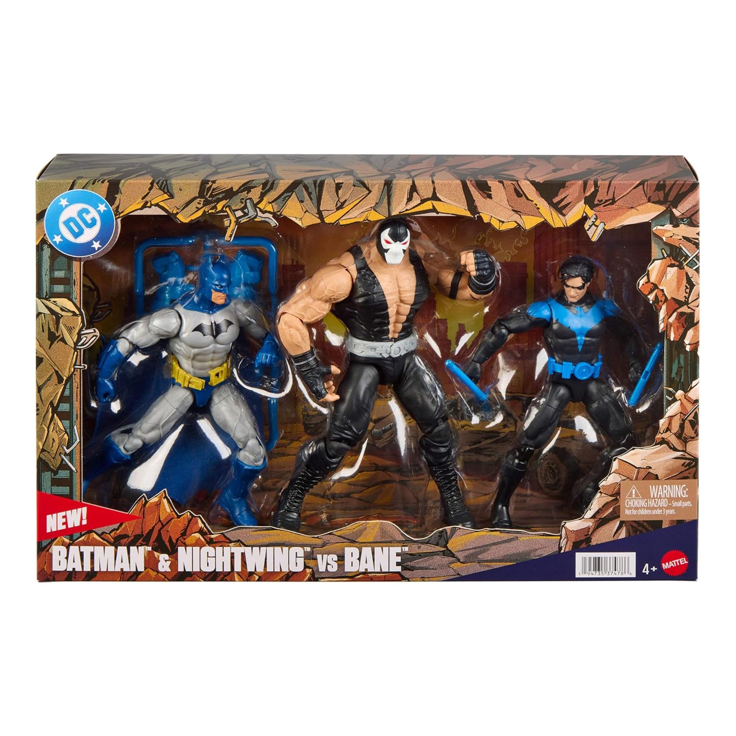 DC Premier Series Batman & Nightwing vs. Bane 3-Pack