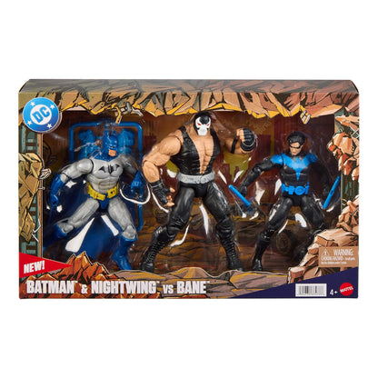 DC Premier Series Batman & Nightwing vs. Bane 3-Pack