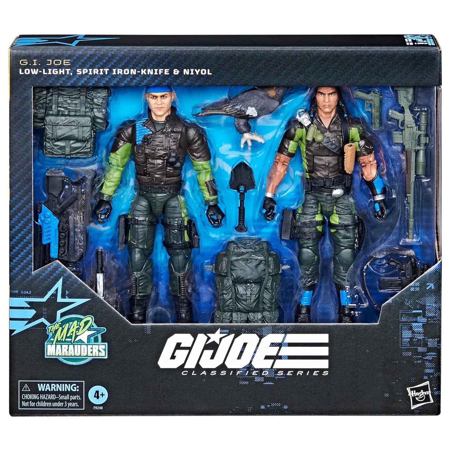 G.I. Joe Classified Series #128, Mad Marauders Low-Light, Spirit Iron-Knife & Niyol