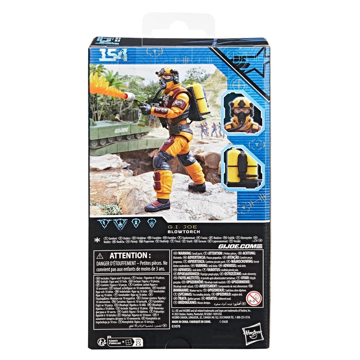 G.I. Joe Classified Series #154, Blowtorch