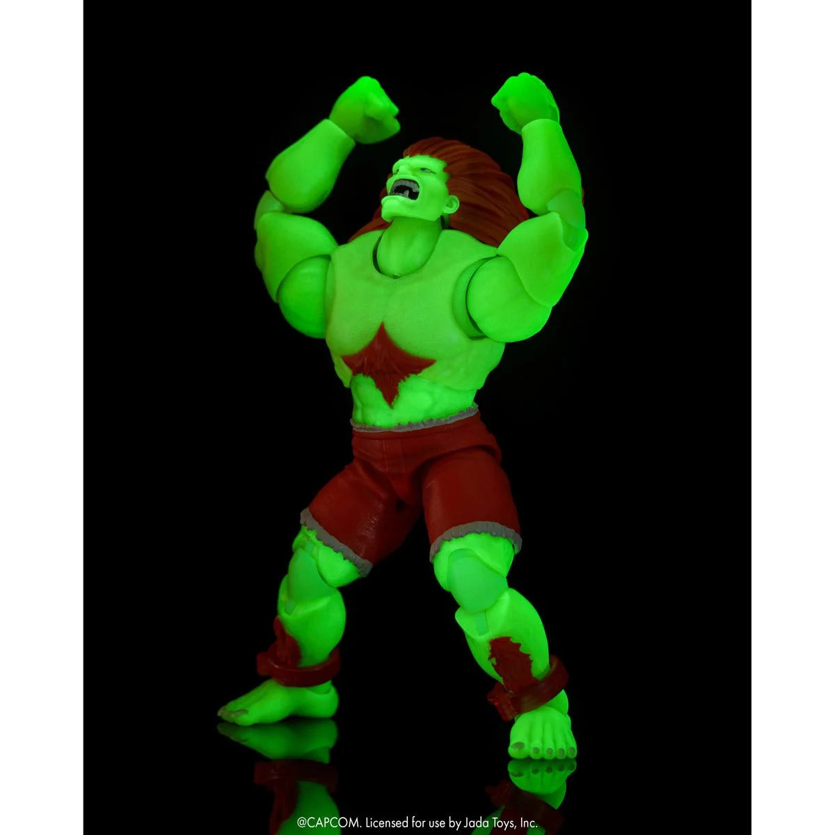 Street Fighter II The Final Champions Player 2 Blanka (Glow-in-the-Dark Entertainment Earth Exclusive)