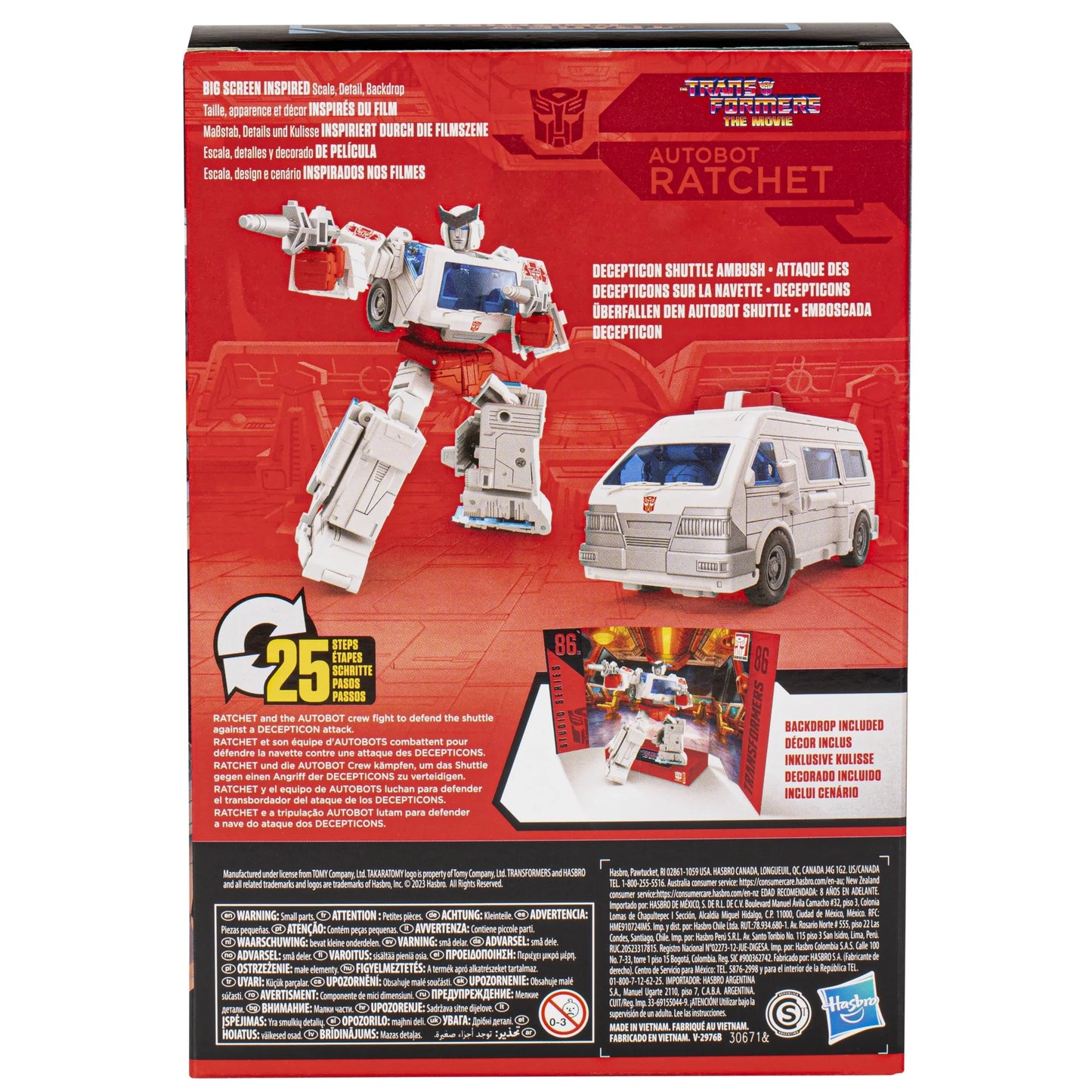 Transformers Studio Series Voyager Class Ratchet (SS86-23) [Transformers: The Movie]