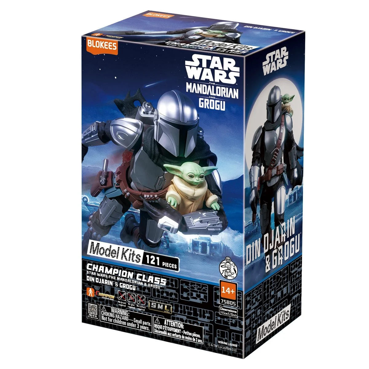 Star Wars Blokees Champion Class 05 Din Djarin & Grogu [Mandalorian & Grogu]
