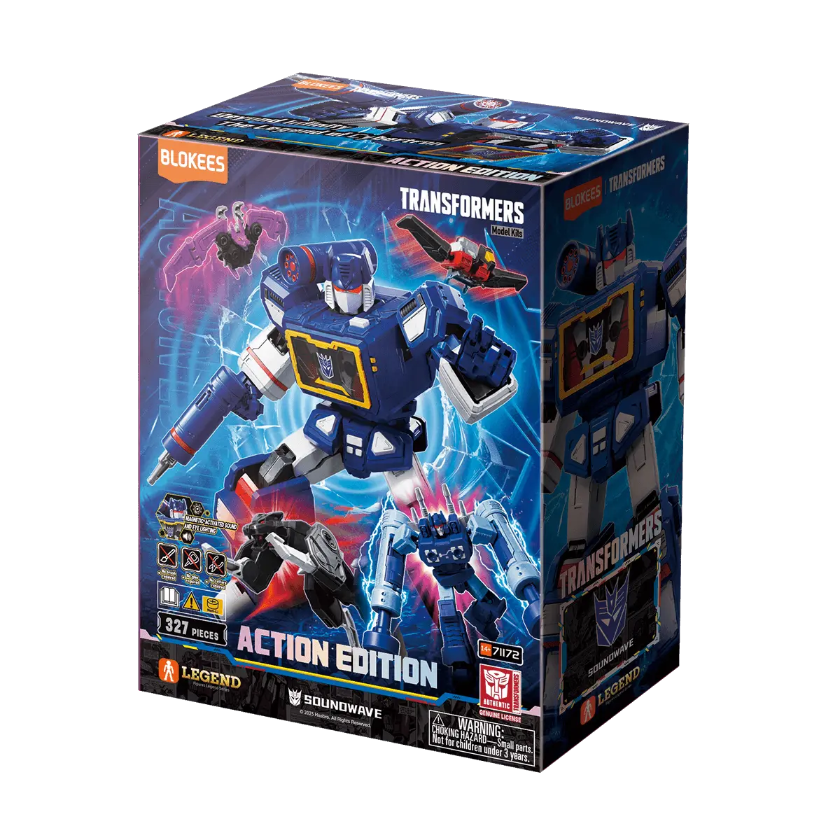 Transformers Blokees Action Edition 03 Soundwave (G1)