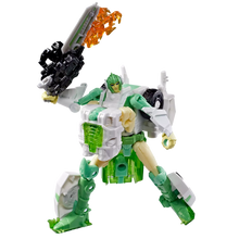 Transformers War for Cybertron: Siege Deluxe Class Autobot Greenlight with Dazzlestrike