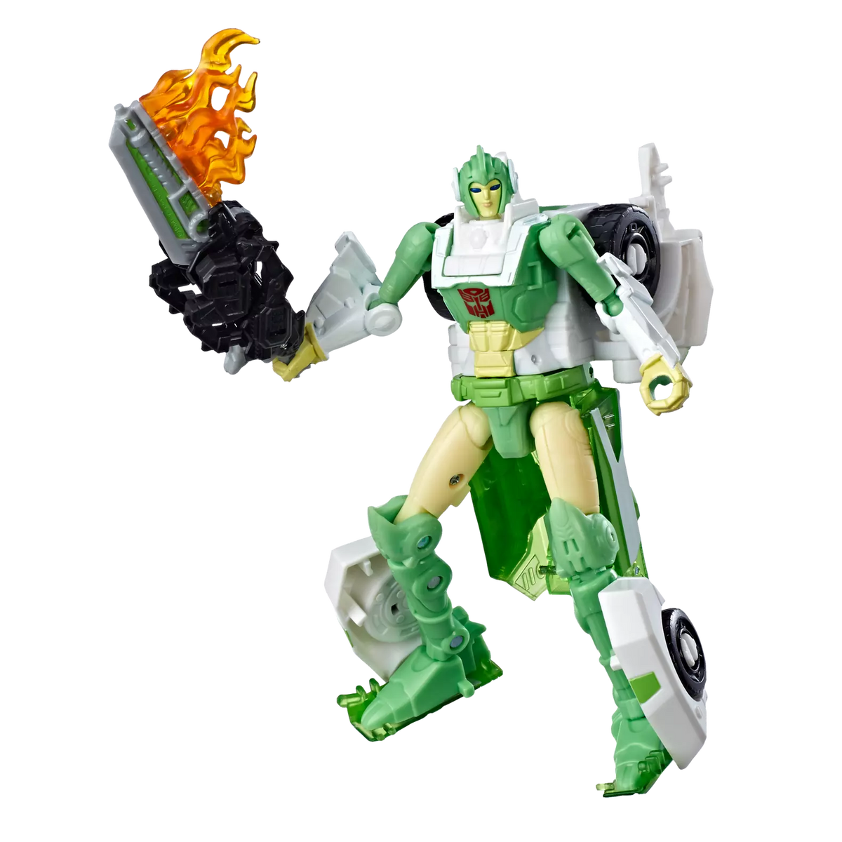 Transformers War for Cybertron: Siege Deluxe Class Autobot Greenlight with Dazzlestrike