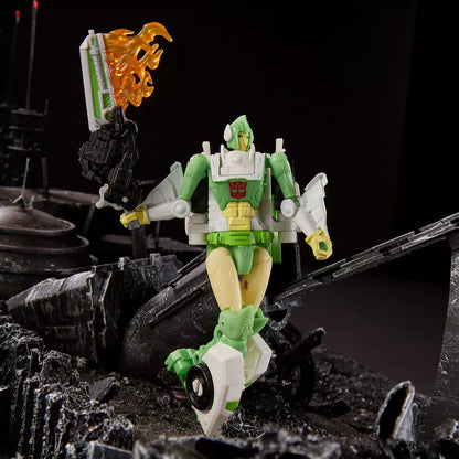 Transformers War for Cybertron: Siege Deluxe Class Autobot Greenlight with Dazzlestrike
