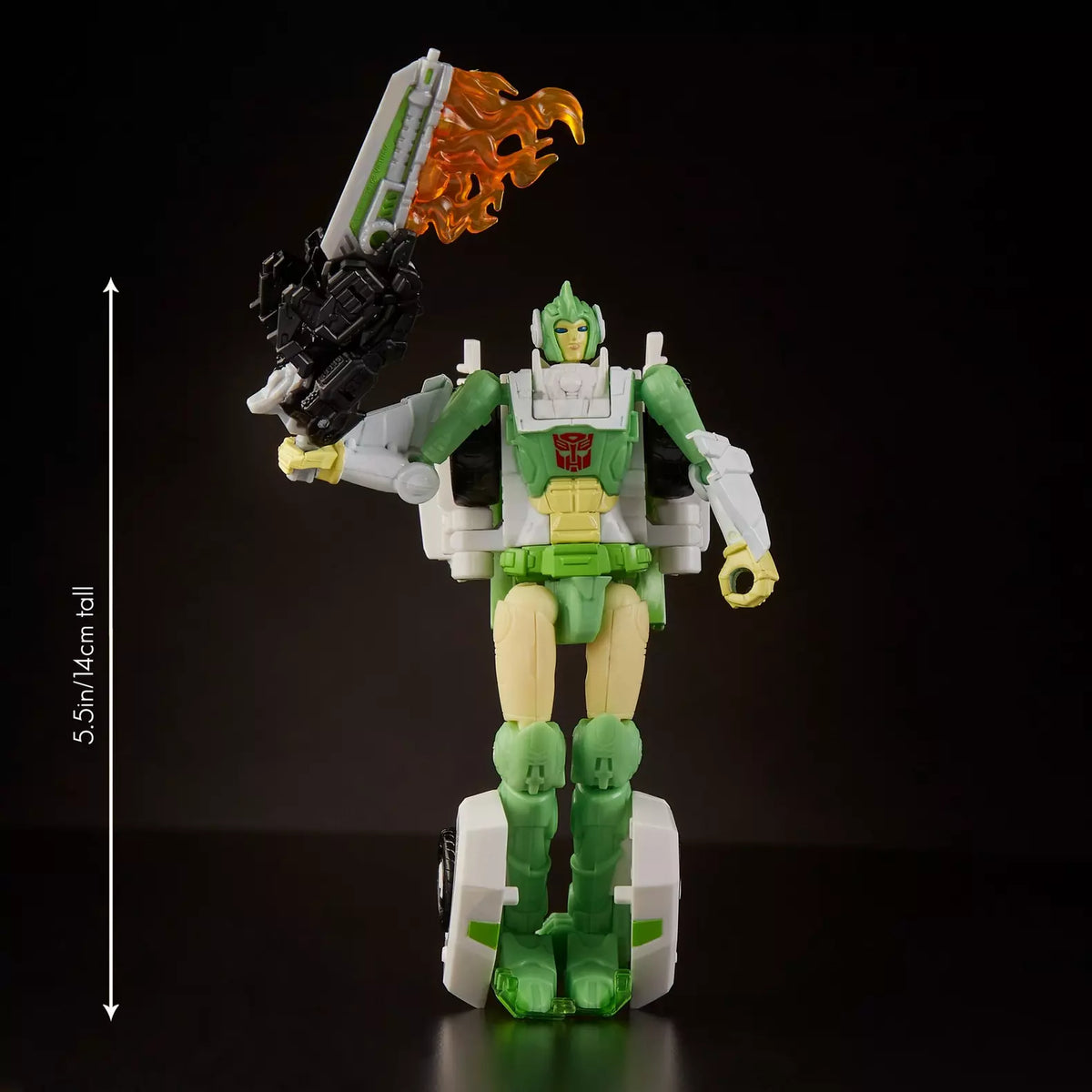 Transformers War for Cybertron: Siege Deluxe Class Autobot Greenlight with Dazzlestrike