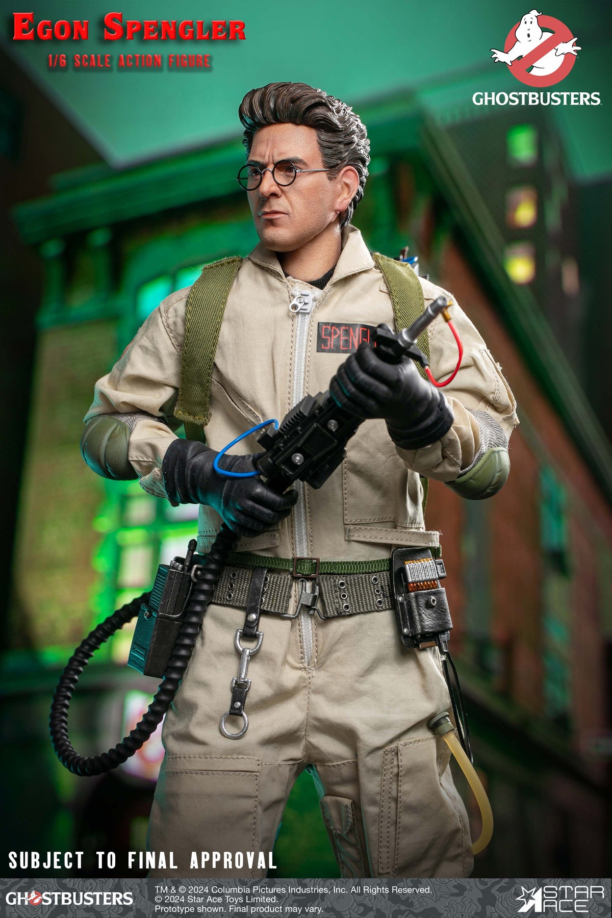 Ghostbusters Egon Spengler Sixth Scale Figure