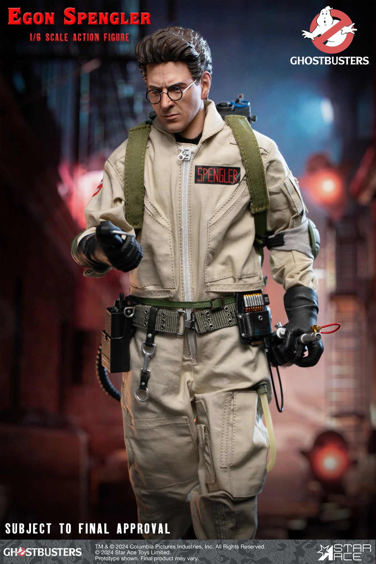 Ghostbusters Egon Spengler Sixth Scale Figure