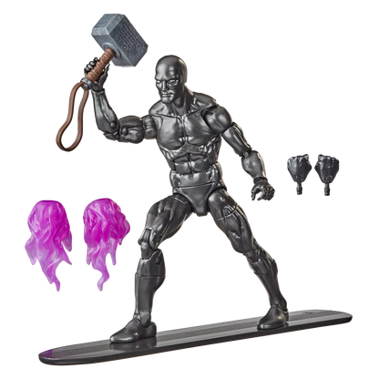 Marvel Legends Series Silver Surfer with Mjolnir (Obsidian Surfer)