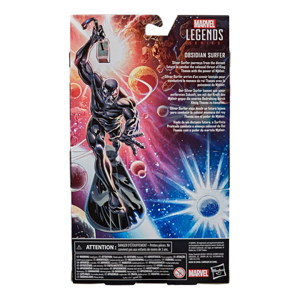 Marvel Legends Series Silver Surfer with Mjolnir (Obsidian Surfer)