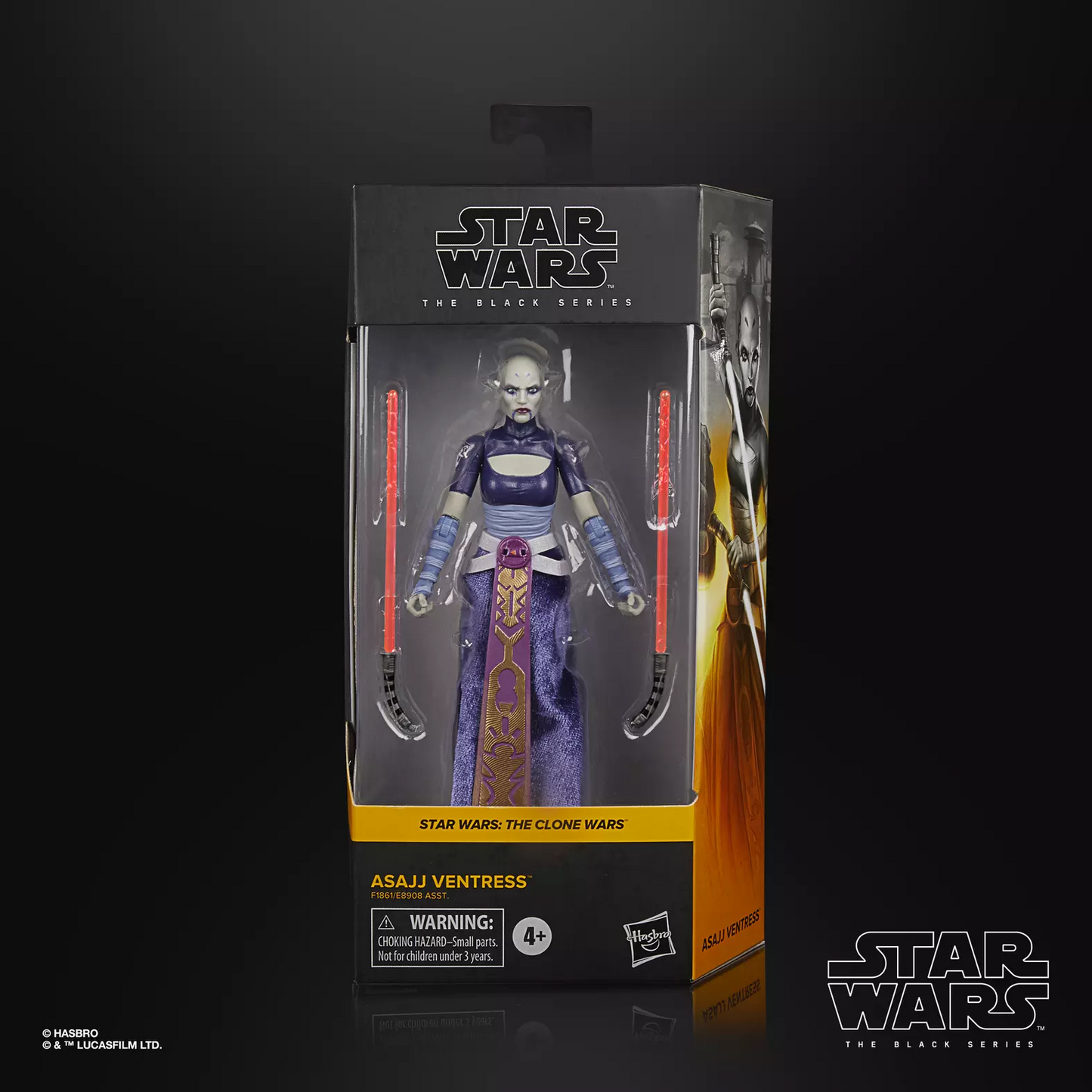 Star Wars The Black Series Asajj Ventress [Clone Wars]