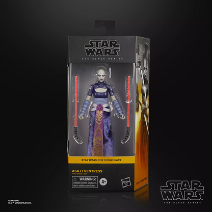 Star Wars The Black Series Asajj Ventress [Clone Wars]