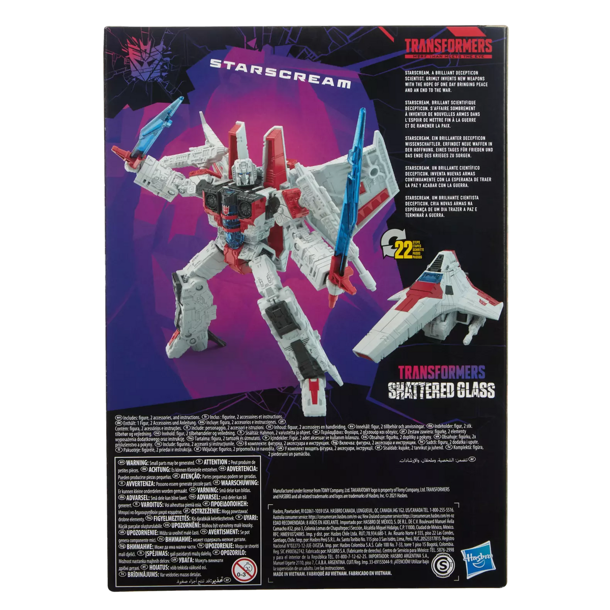Transformers Shattered Glass Voyager Class Starscream