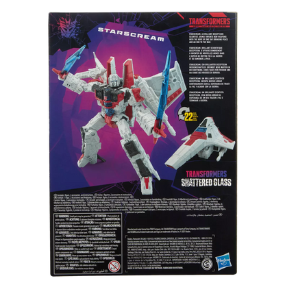 Transformers Shattered Glass Voyager Class Starscream
