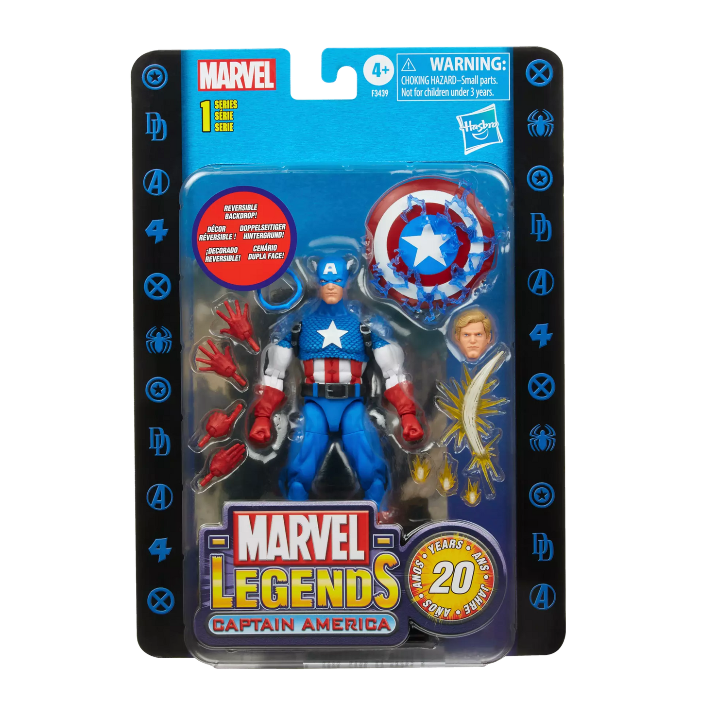 Marvel Legends Series Captain America [20th Anniversary Series 1]
