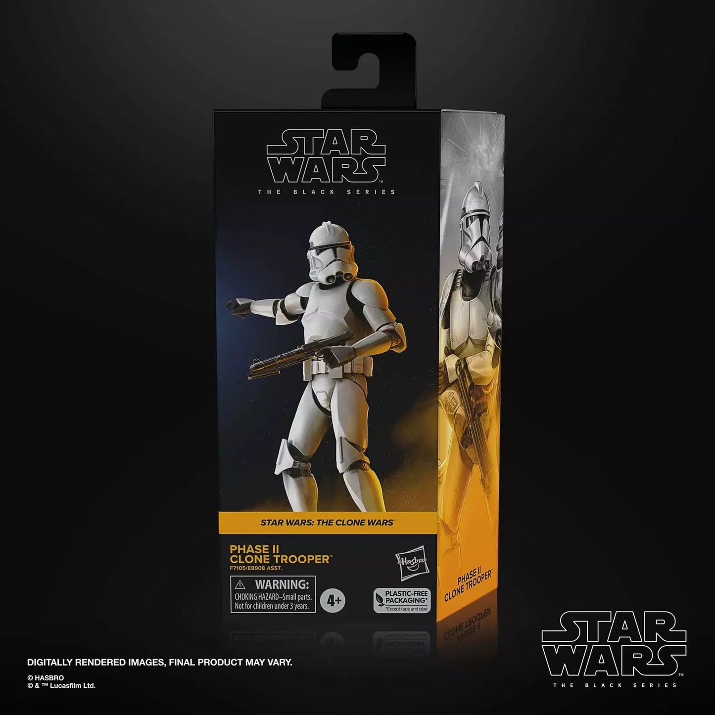 Star Wars The Black Series Phase II Clone Trooper [Clone Wars]