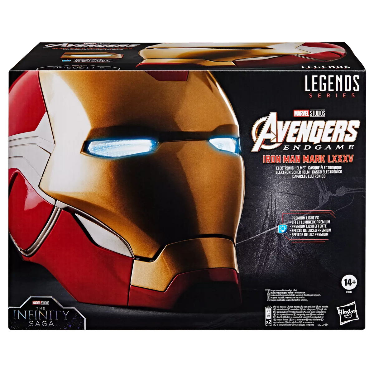 Marvel Legends Series Iron Man MK85 Premium Electronic Helmet