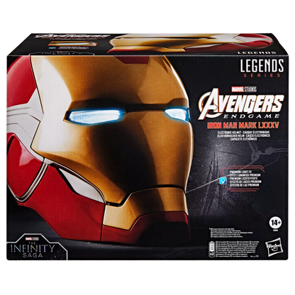 Marvel Legends Series Iron Man MK85 Premium Electronic Helmet