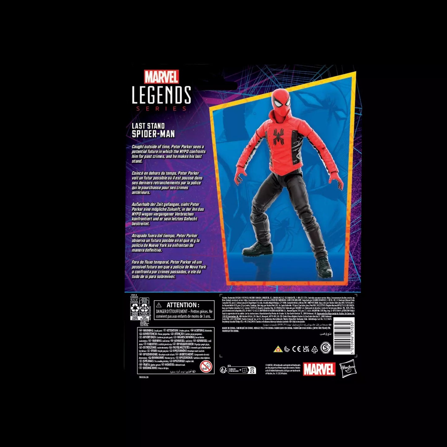 Marvel Legends Series Last Stand Spider-Man [Spider-Man Retro Cardback]
