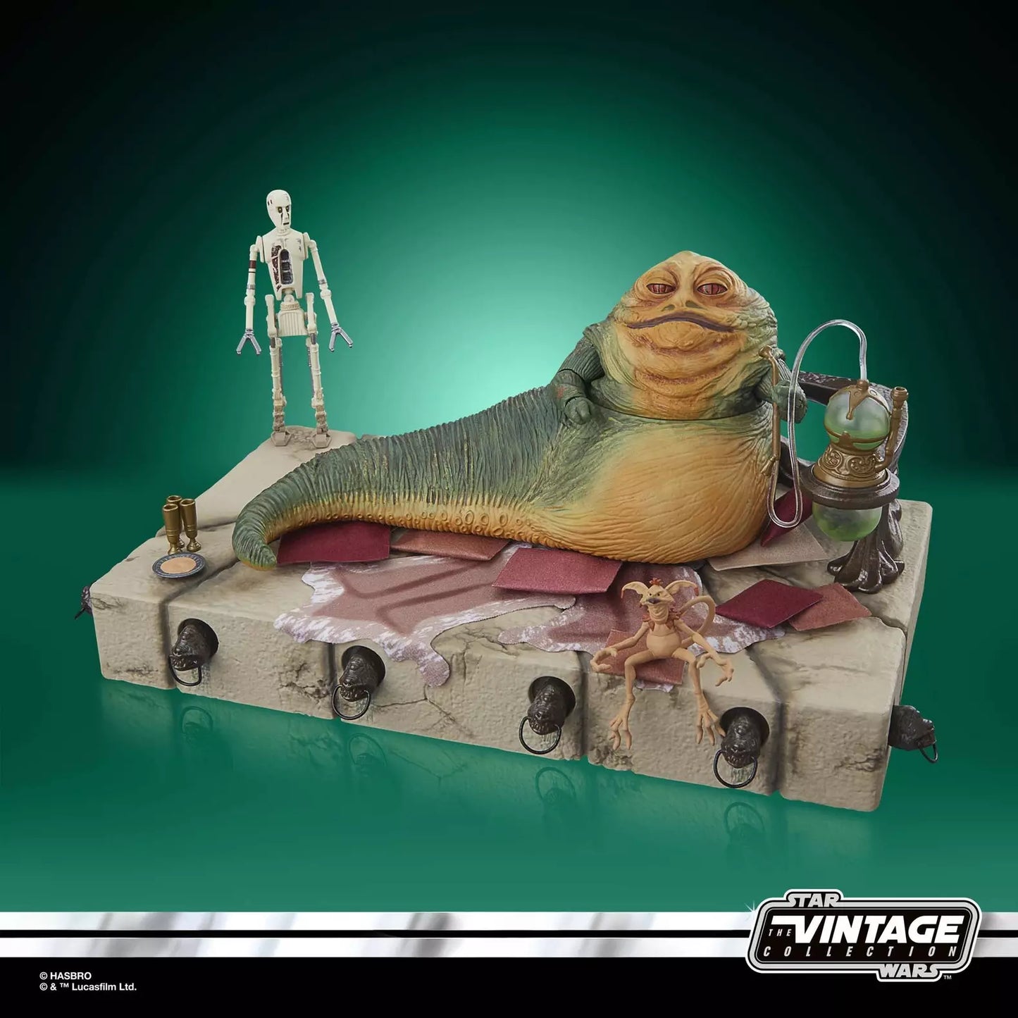 Star Wars The Vintage Collection Jabba the Hutt Action Playset