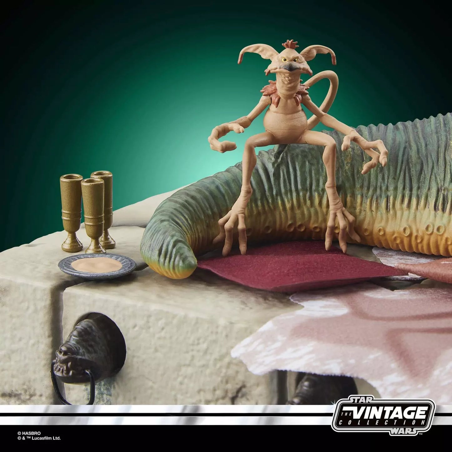 Star Wars The Vintage Collection Jabba the Hutt Action Playset