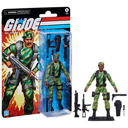 G.I. Joe Classified Series Sgt. Stalker [Retro Cardback]