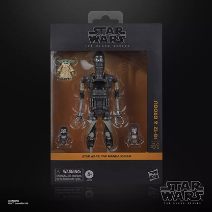 Star Wars The Black Series IG-12 & Grogu [Mandalorian]