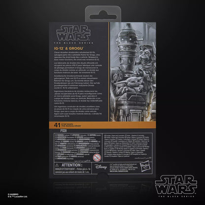 Star Wars The Black Series IG-12 & Grogu [Mandalorian]