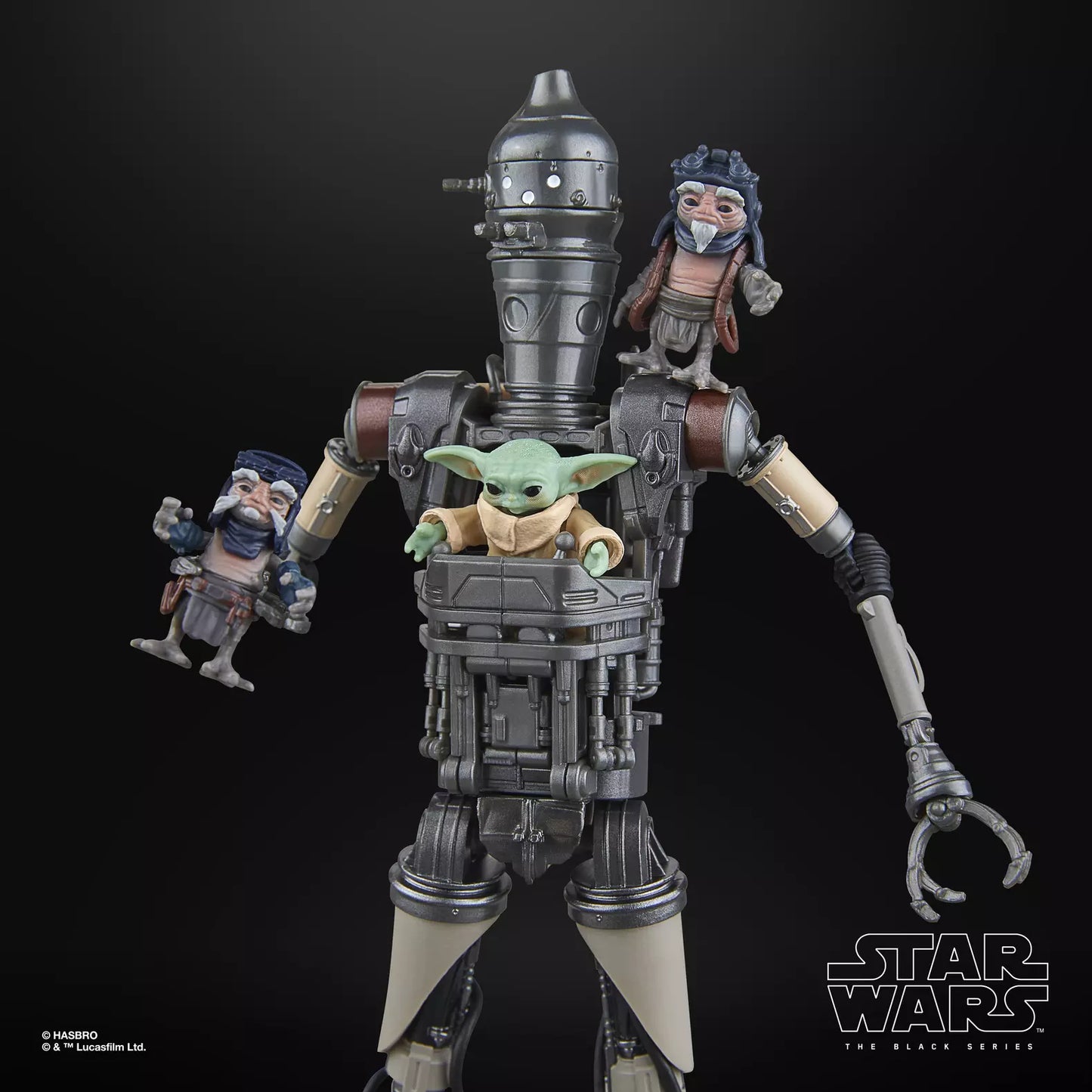 Star Wars The Black Series IG-12 & Grogu [Mandalorian]