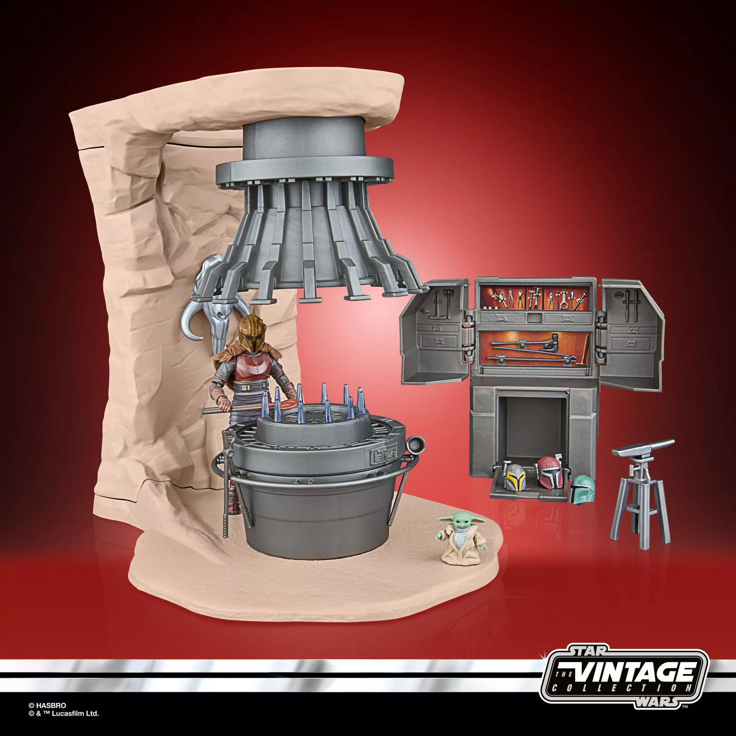 Star Wars The Vintage Collection The Armorer’s Forge Playset