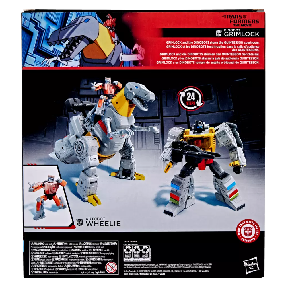 Transformers Studio Series Leader Class Grimlock & Wheelie