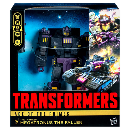 Transformers Age of the Primes Leader Class Megatronus the Fallen