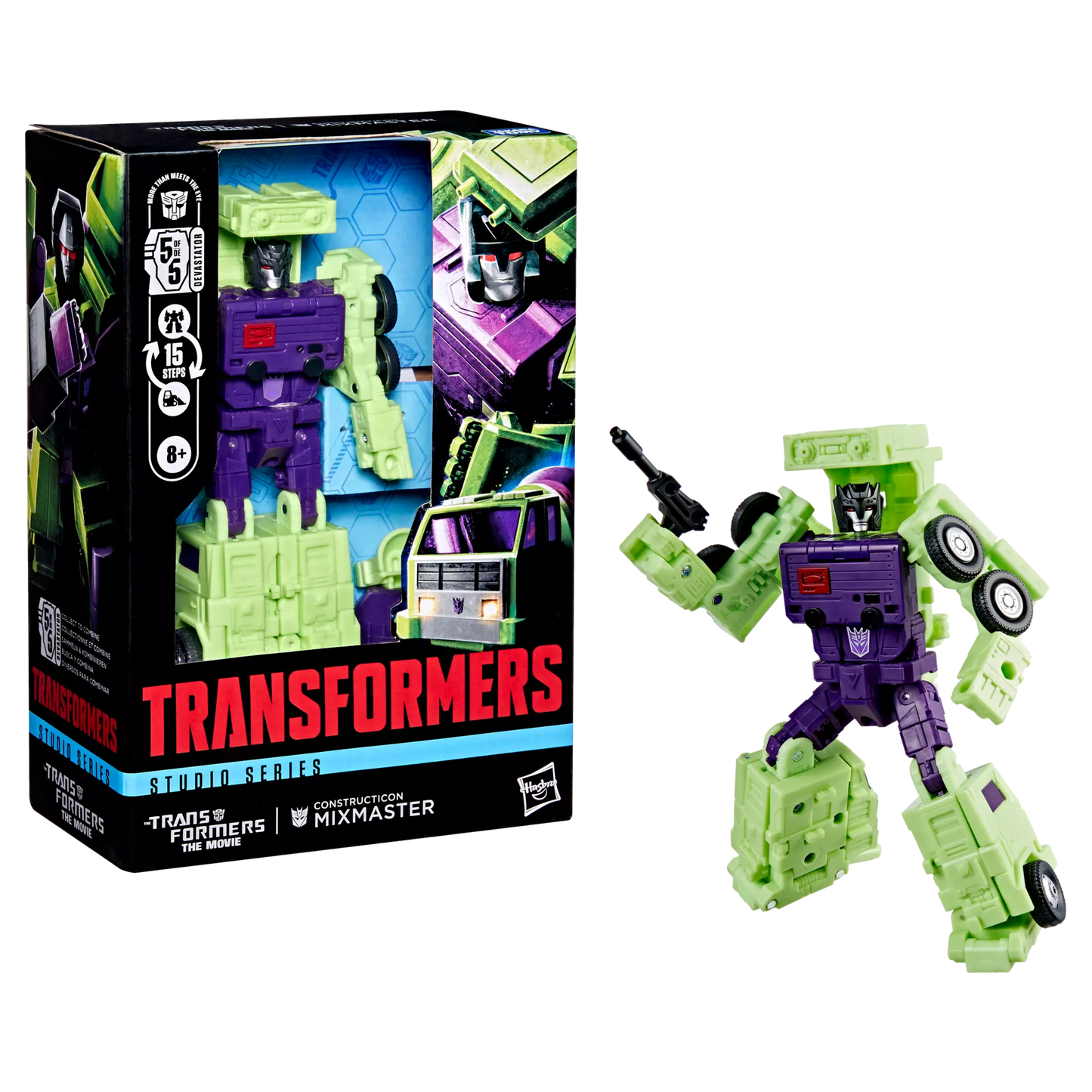 Transformers Studio Series Voyager Class Constructicon Mixmaster