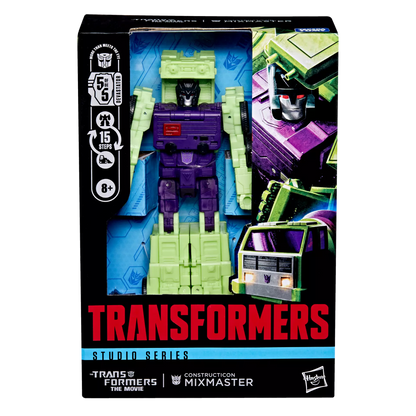 Transformers Studio Series Voyager Class Constructicon Mixmaster